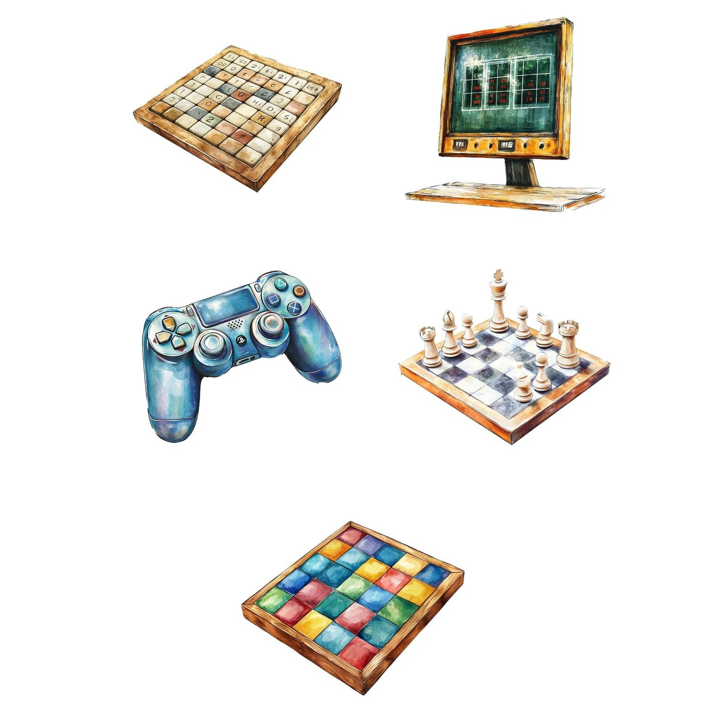 Game Night Clipart