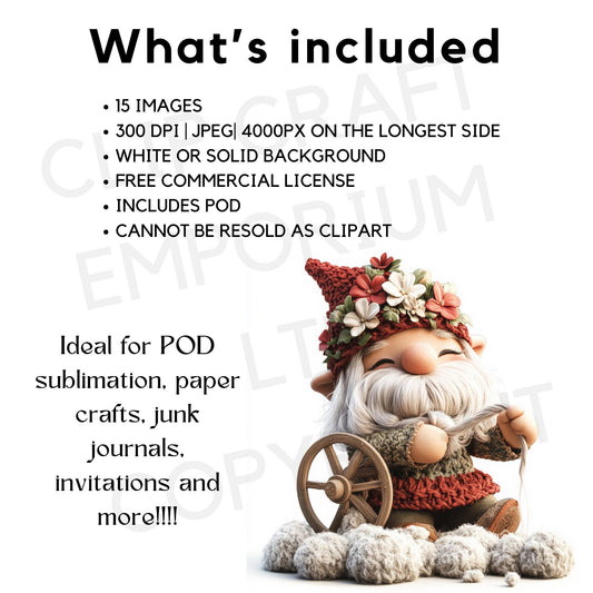 Knitting Gnome JPEGs