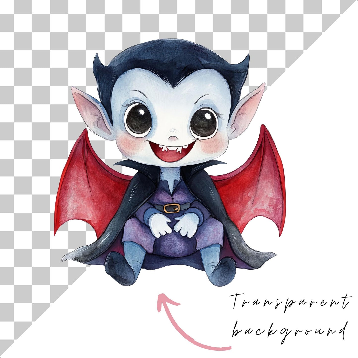 Cute Vampire Clipart