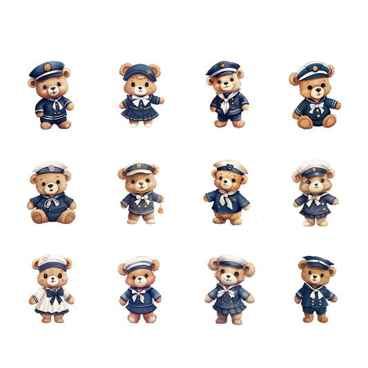 Sailor Teddy Clipart