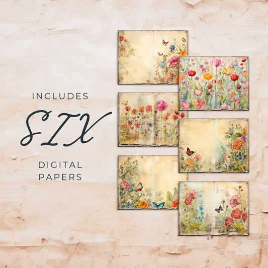 Páginas del diario basura floral de verano, vol. 1