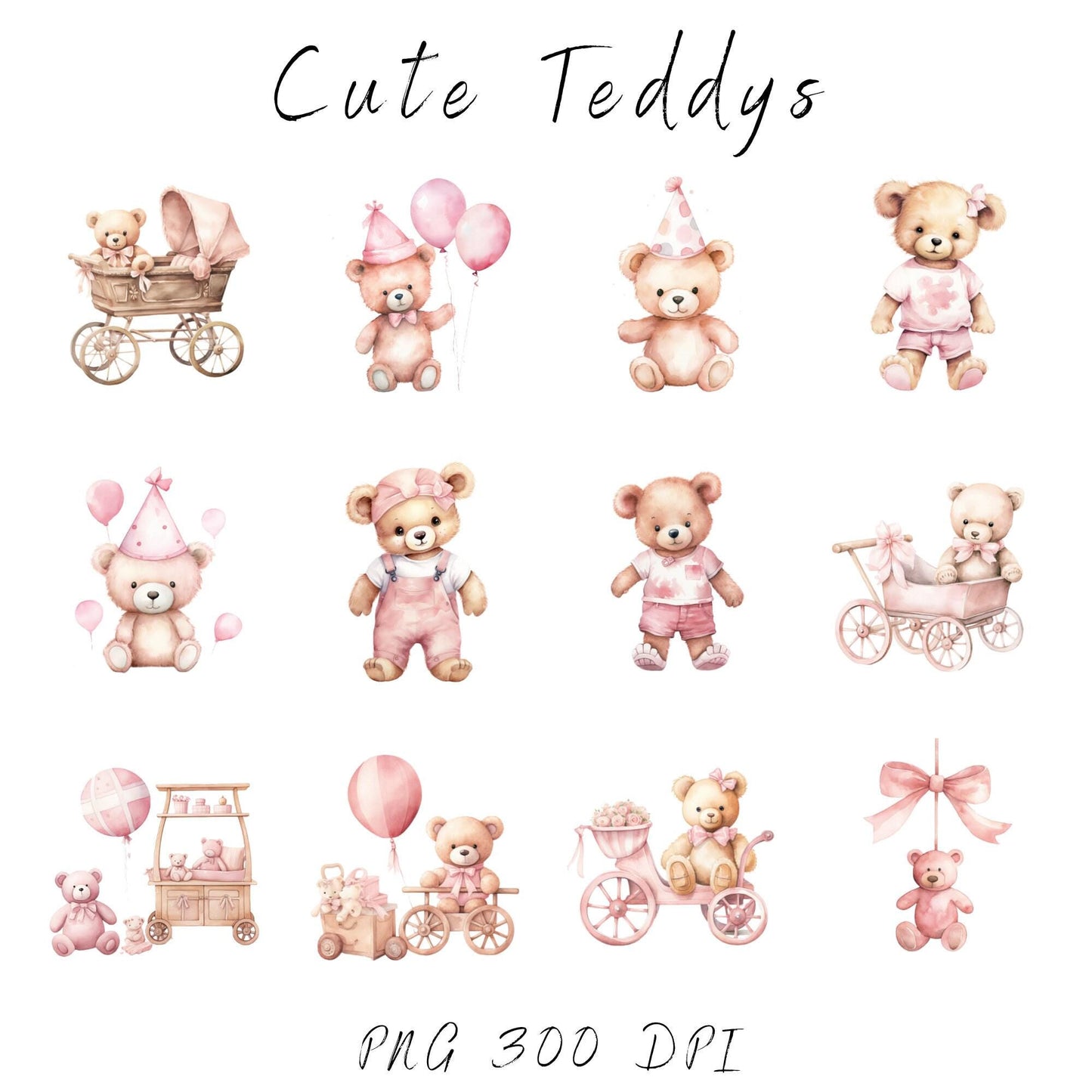 Its a Girl clipart pack