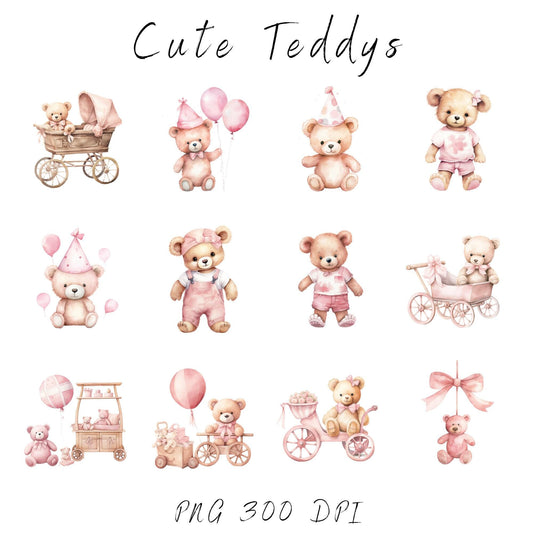 Its a Girl clipart pack