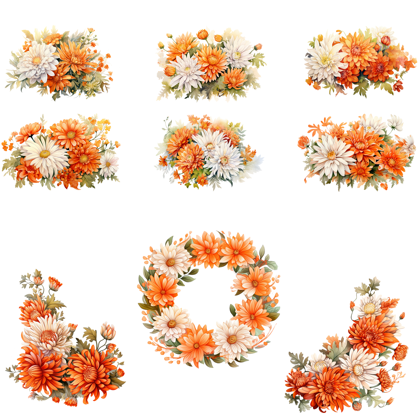a bunch of flowers that are in the shape of letters