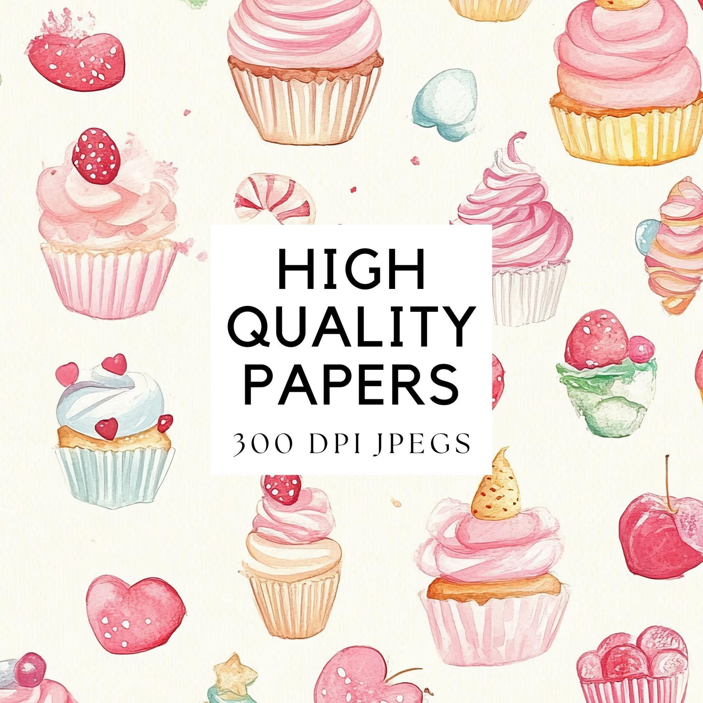Candyland seamless digital papers