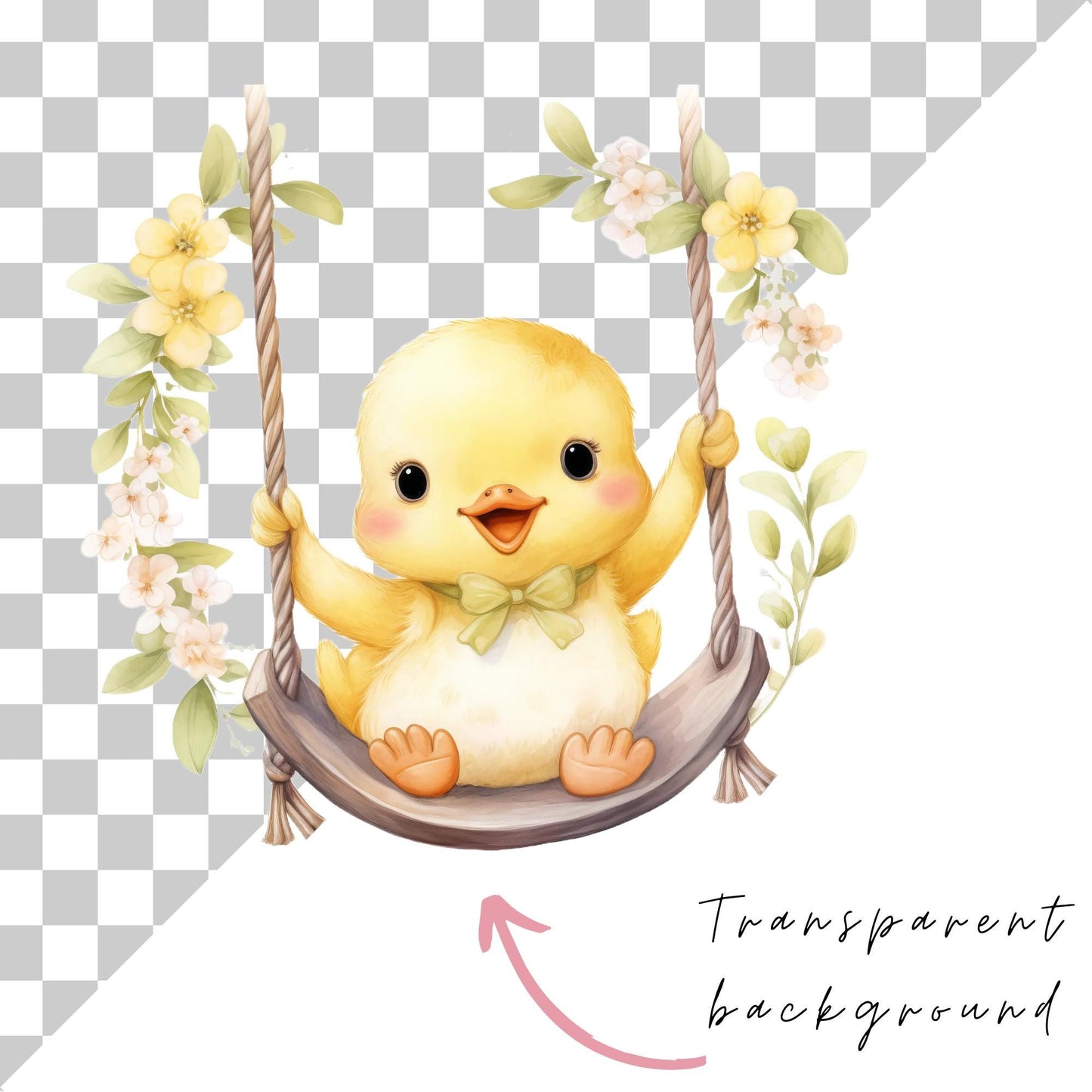 Easter Duck Clipart