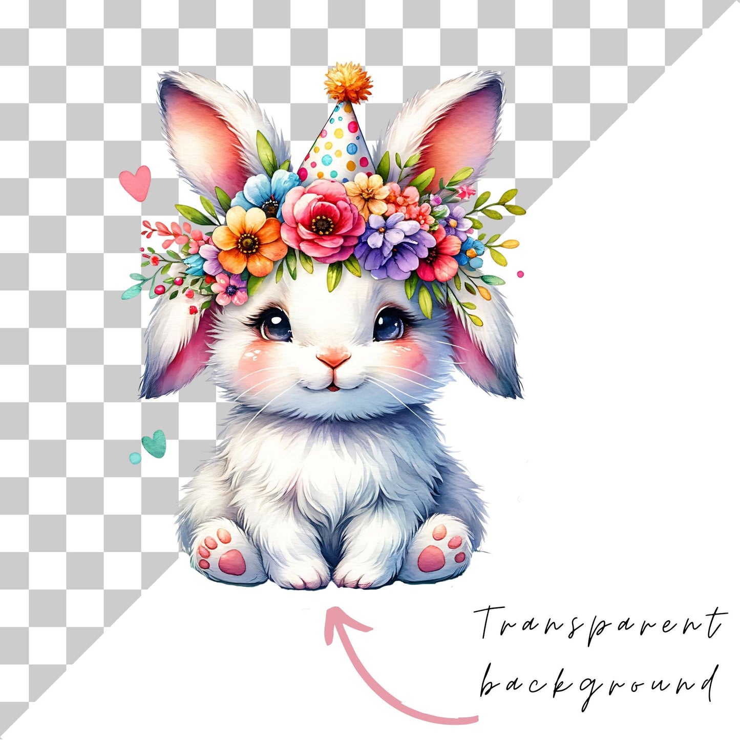 Cute Birthday Animal Clipart