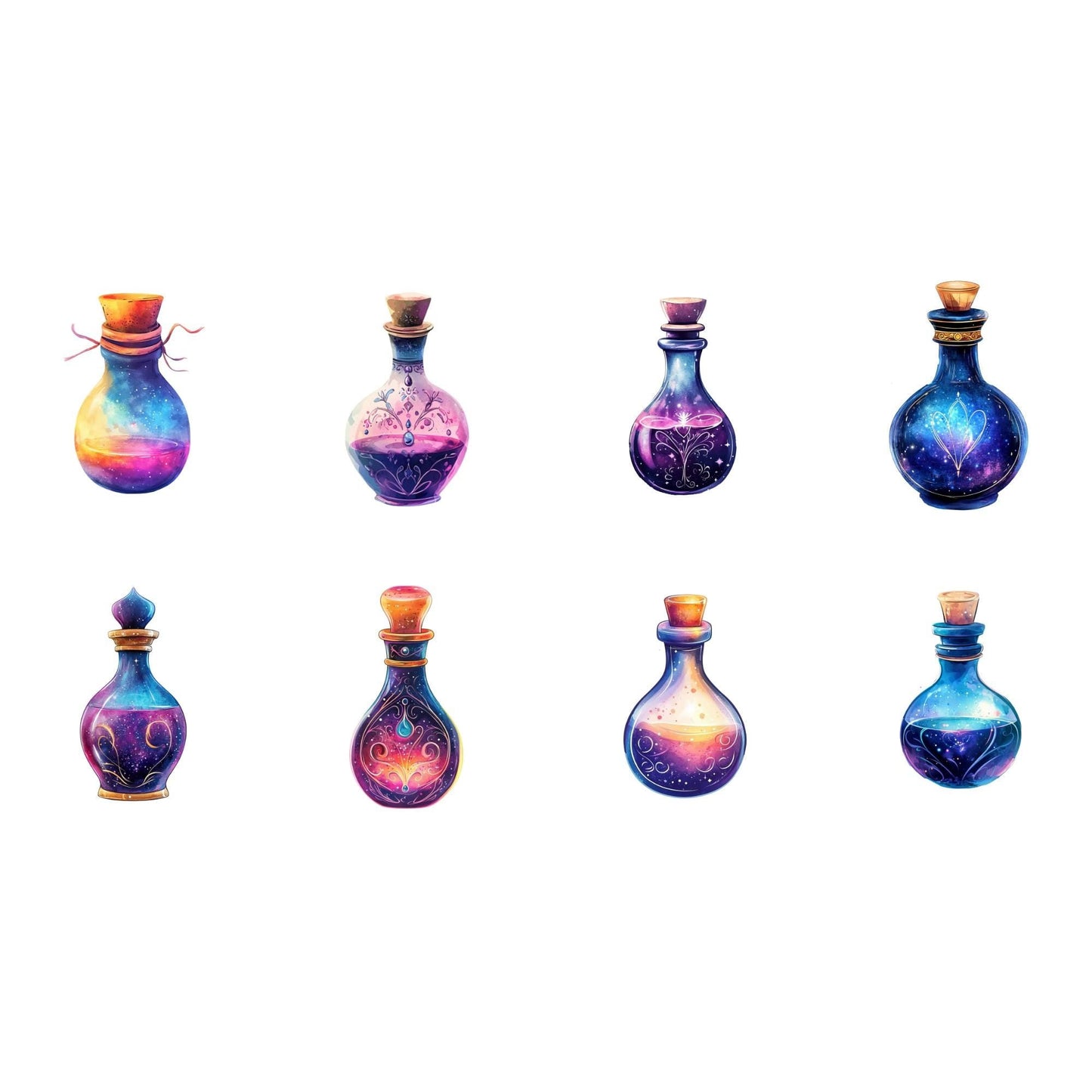 Magic Potions Clipart