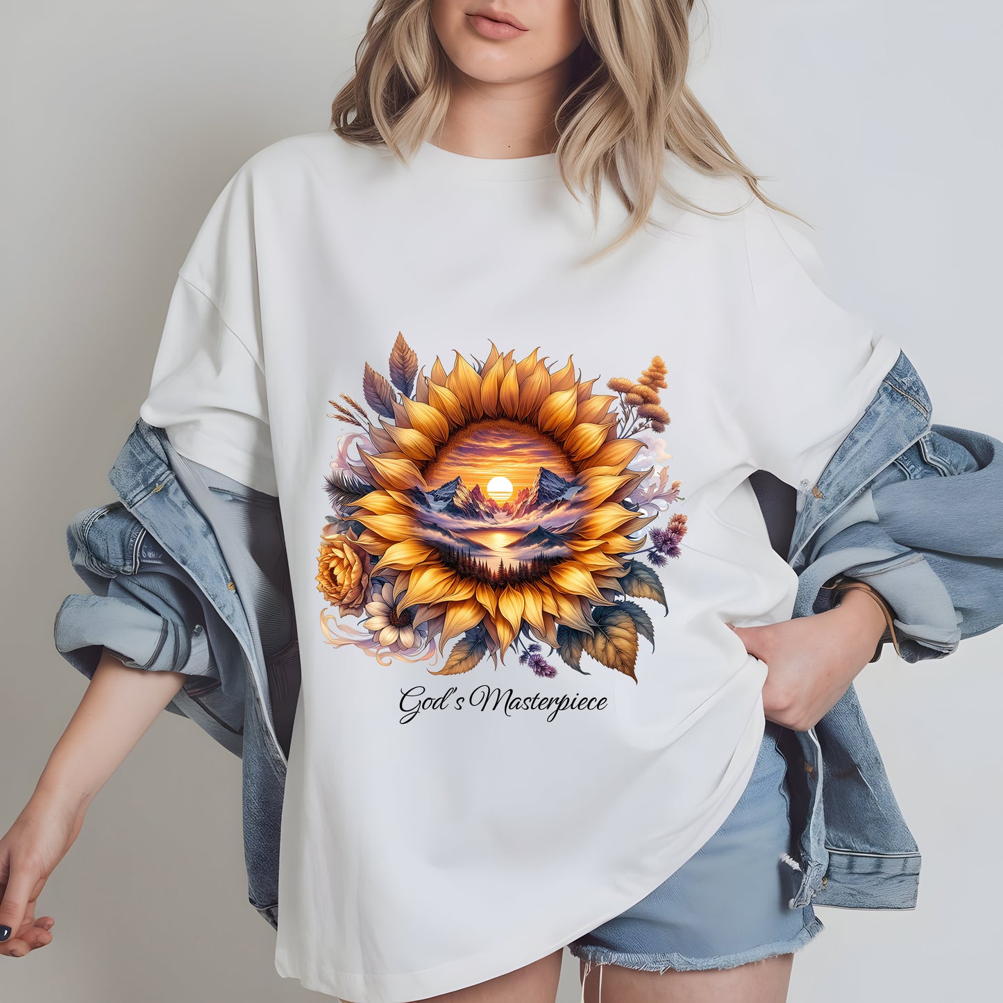 God’s Masterpiece Christian PNG Sublimation Design