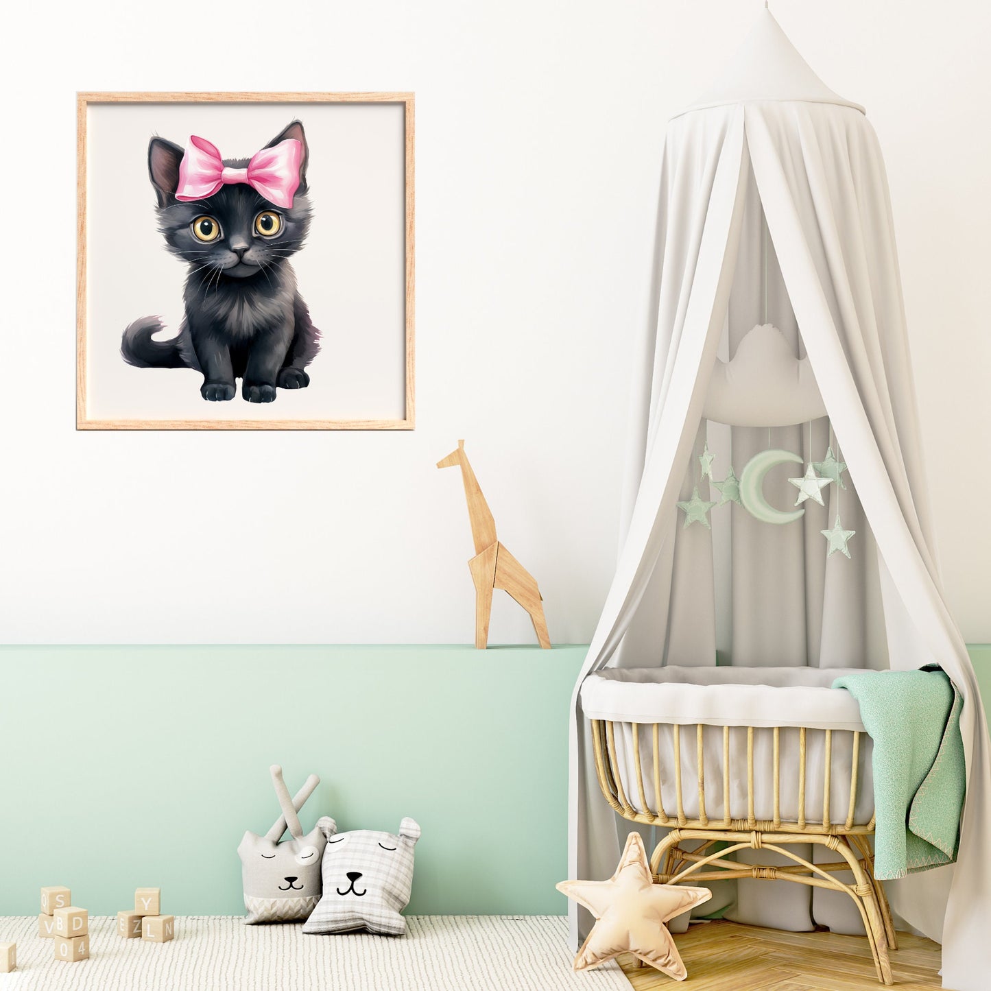 Coquette Kitty Clipart