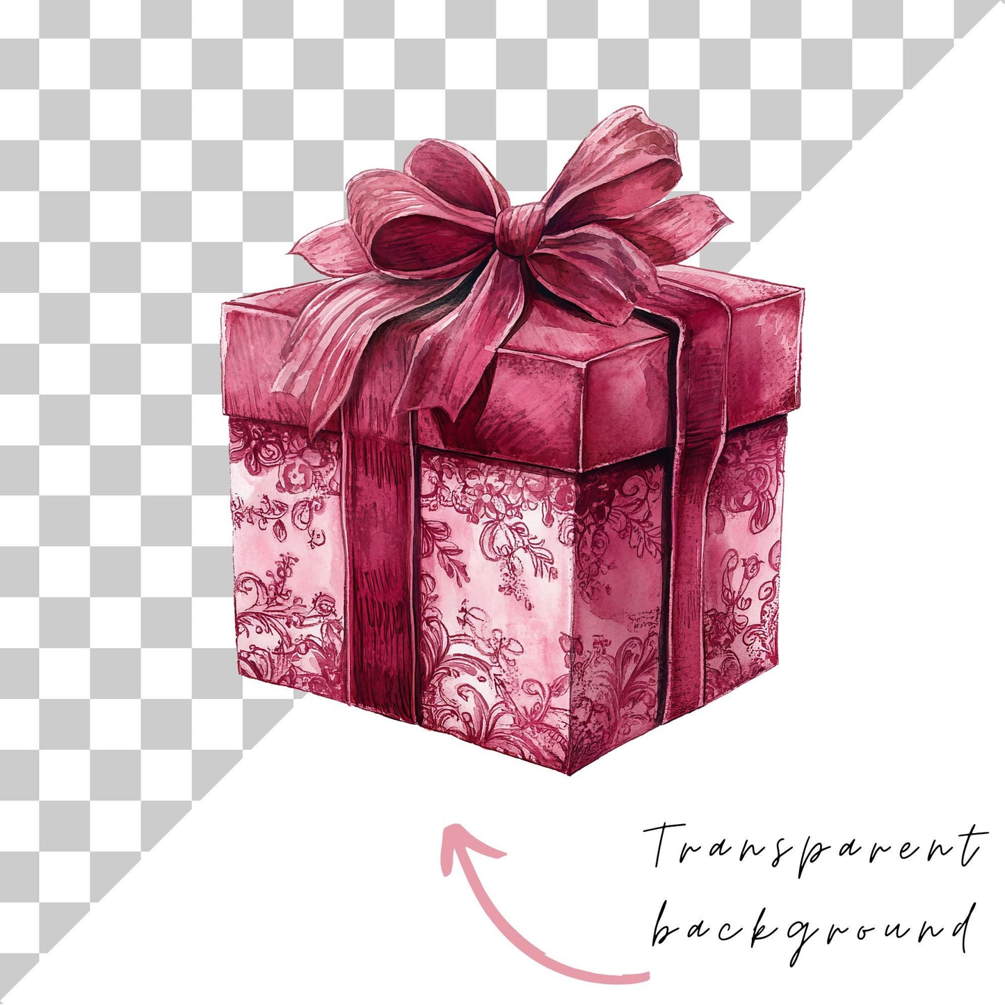 Valentine's Gift Box Clipart