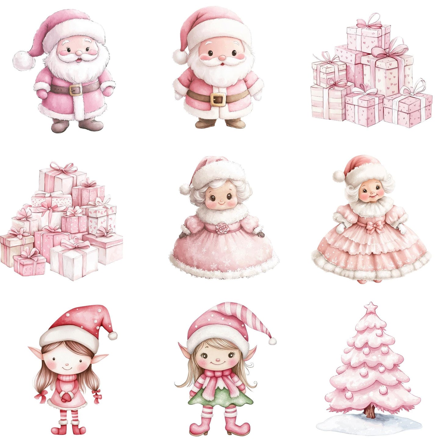 Cute Christmas Character Clipart