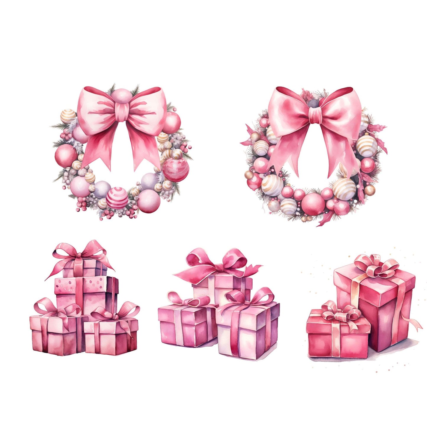 Christmas Pink Nutcracker Clipart