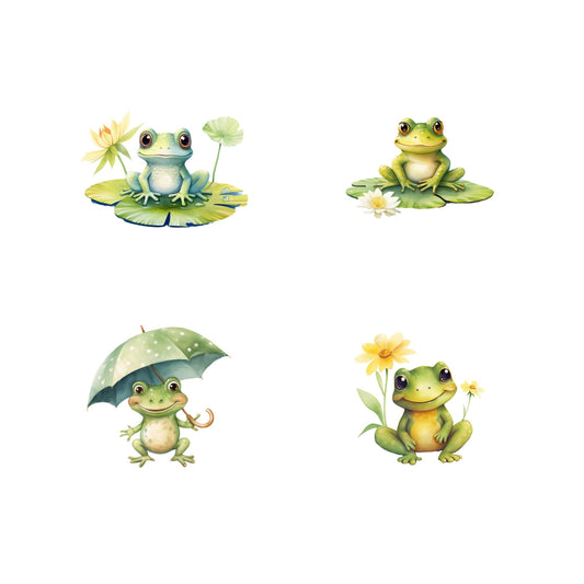 Cute Frog Clipart