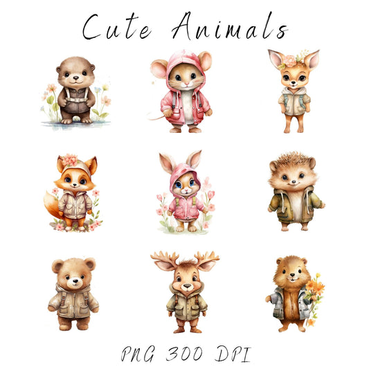 Spring Woodland Clipart