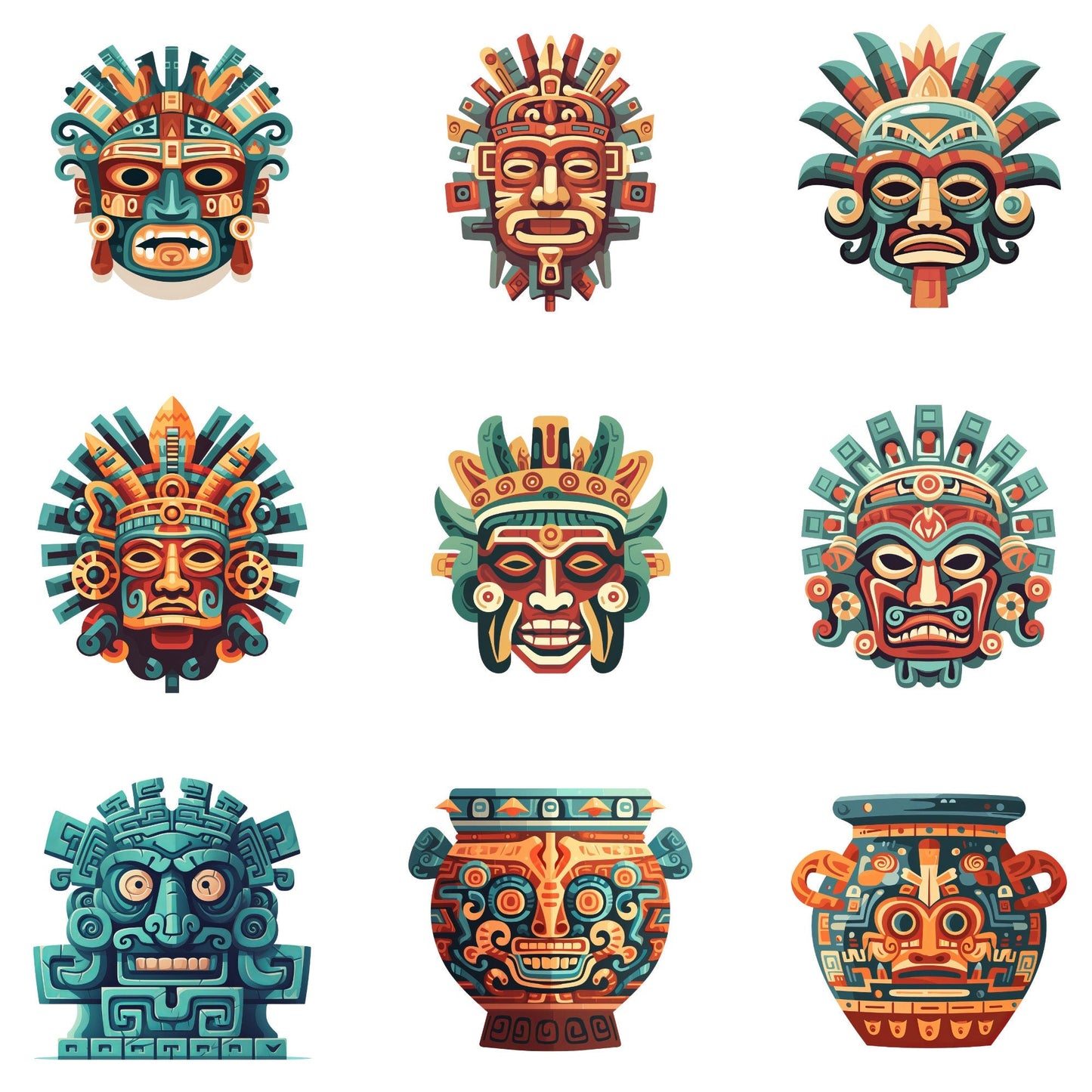 Ancient Maya Clipart