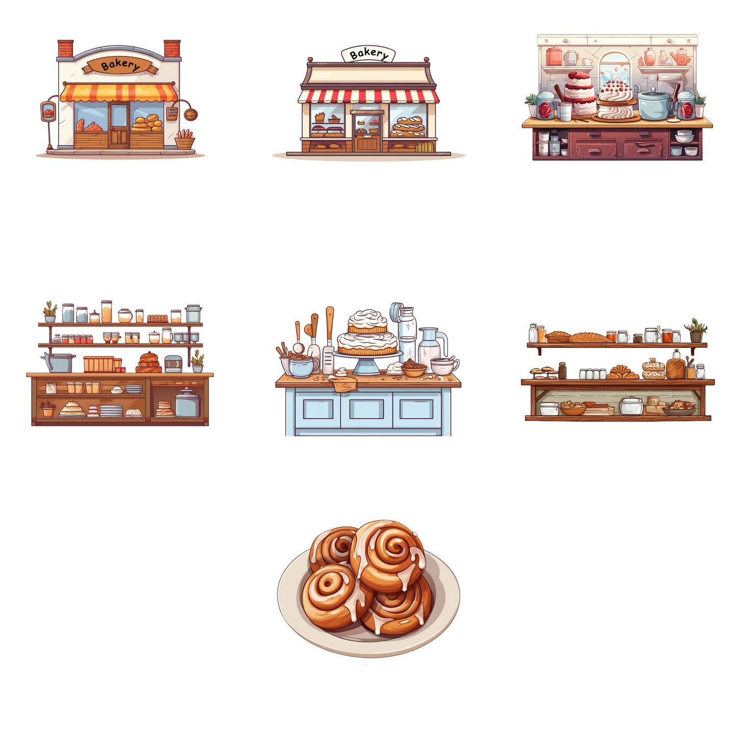 Cute Pastry Chef Clipart