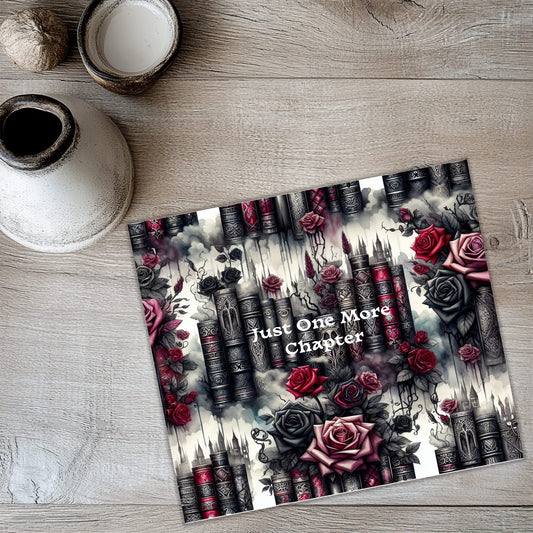Bookish Dark Romance Tumbler Wrap