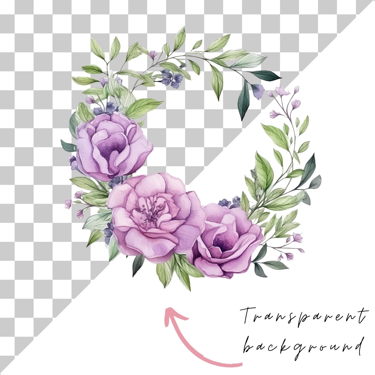 Lilac Floral clipart | Lilac Flower