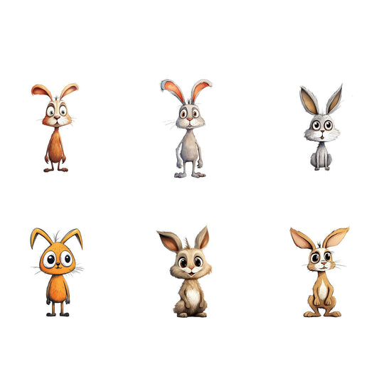 Quirky Bunny Clipart