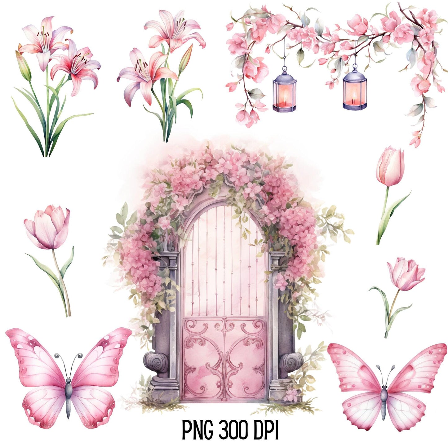 Pink Fairy Clipart