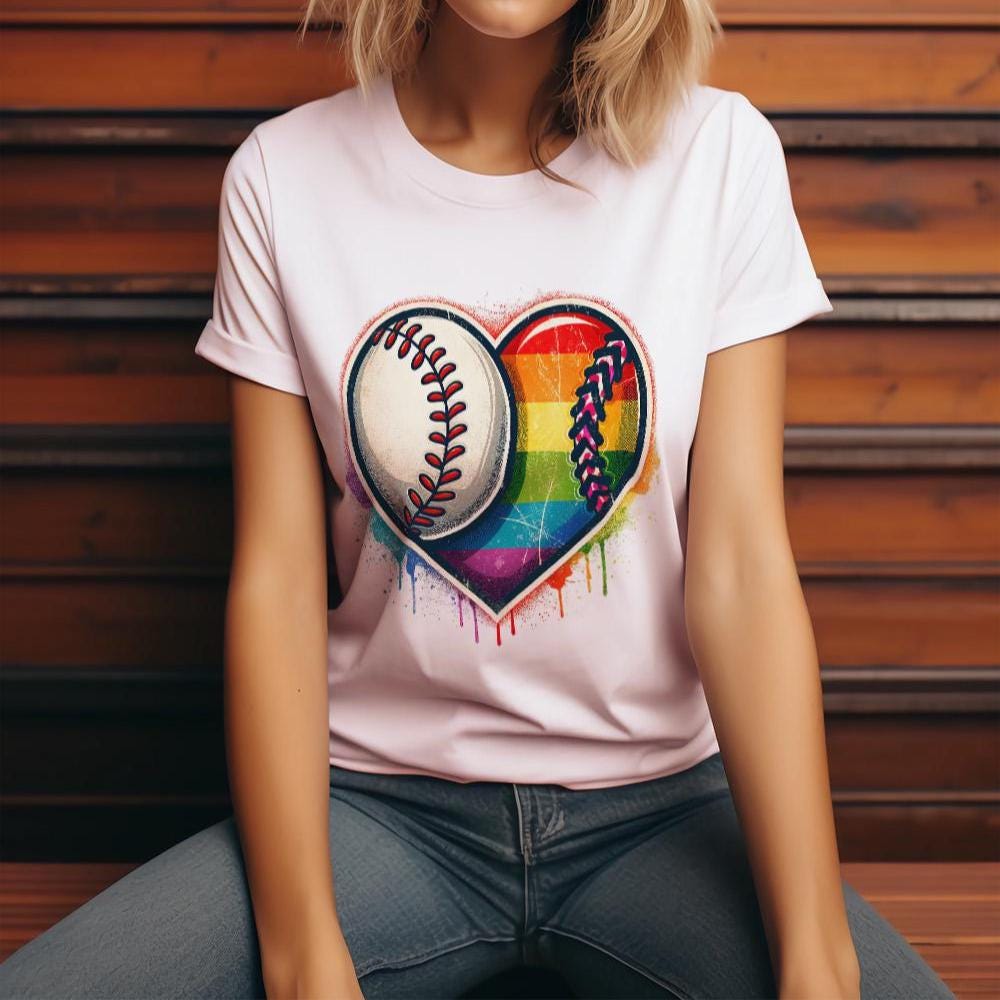 Distressed Split Baseball PNG