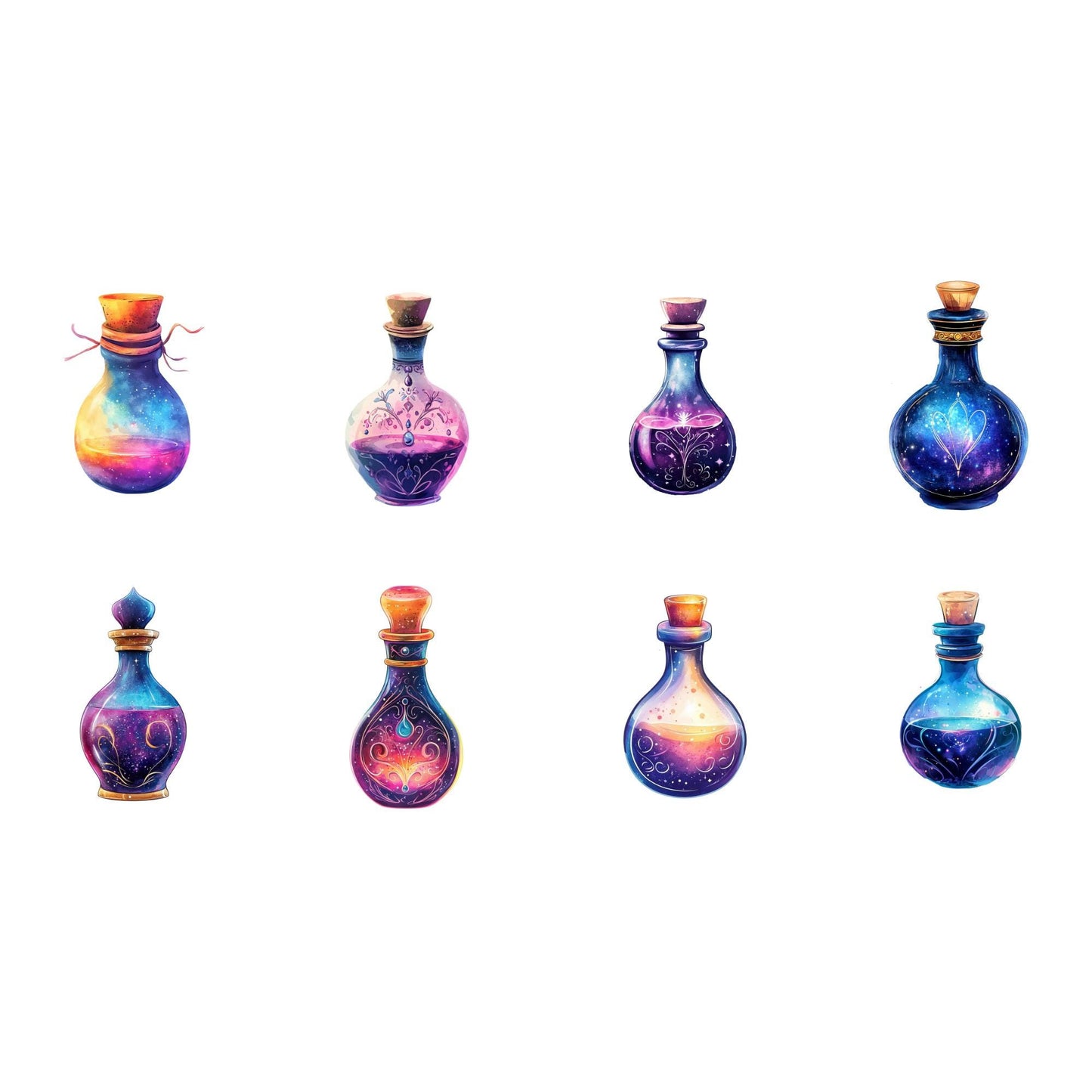 Magic Potions Clipart