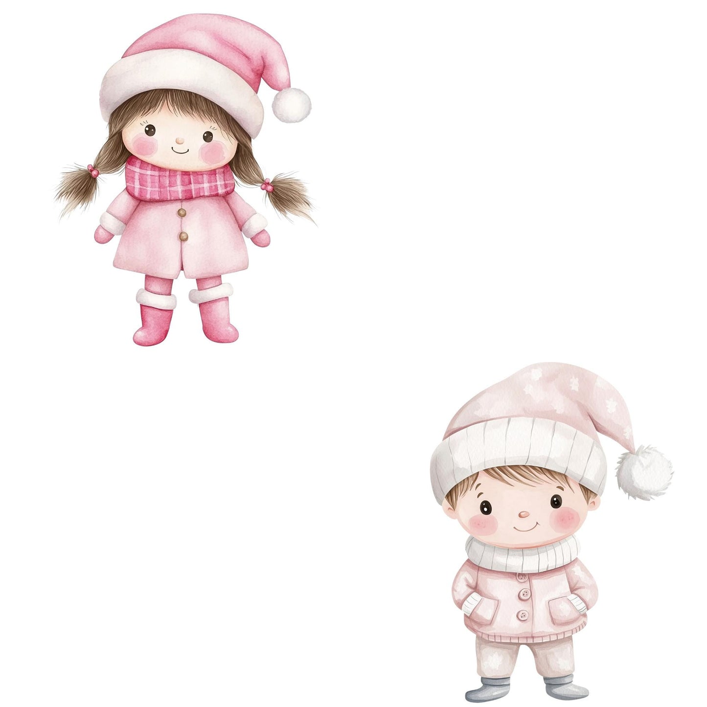Cute Christmas Character Clipart