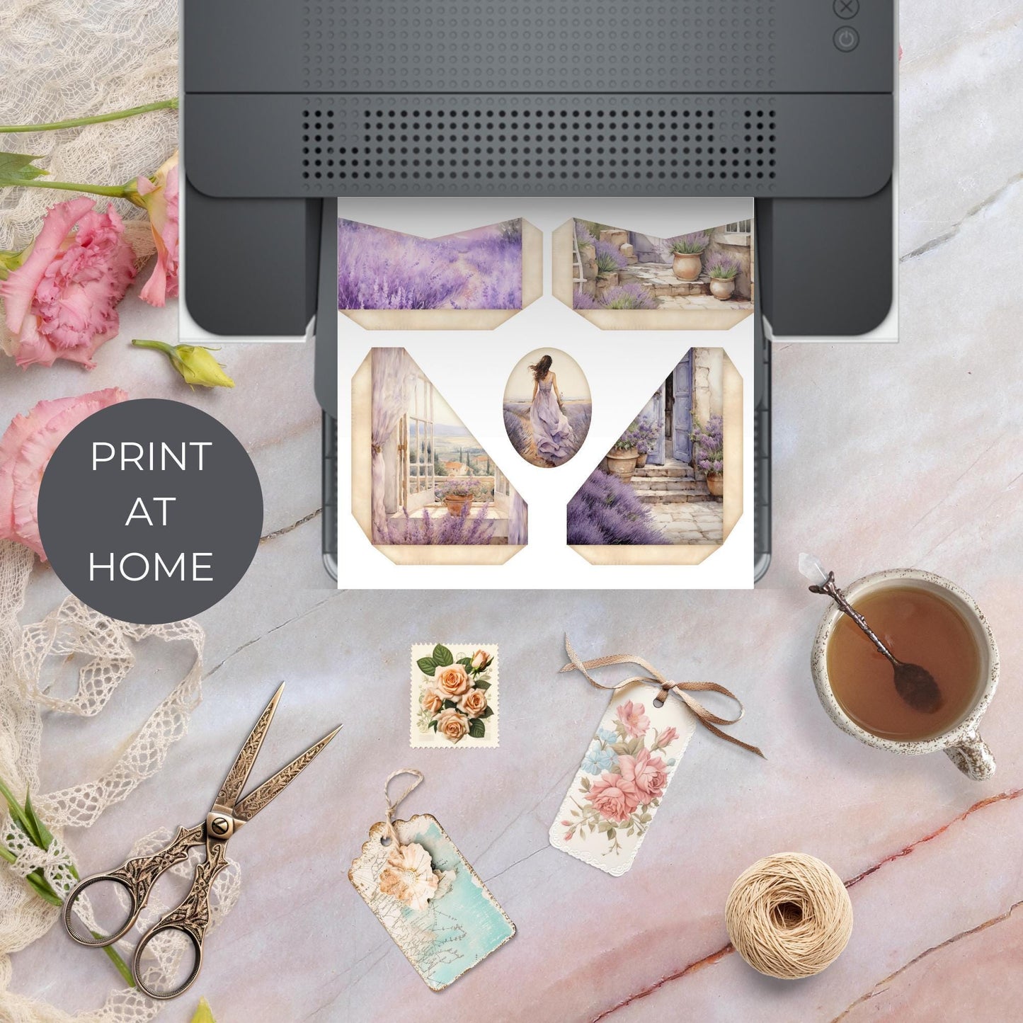 Lavender Haze Junk Journal Mega Kit