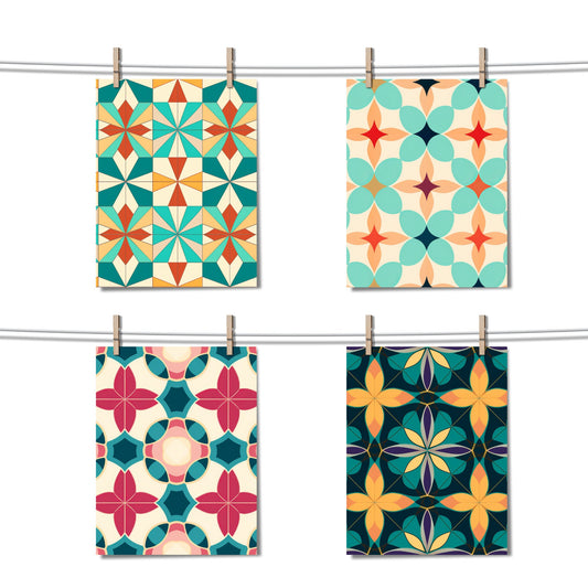 Geometric Pattern Seamless Pattern Digital Papers