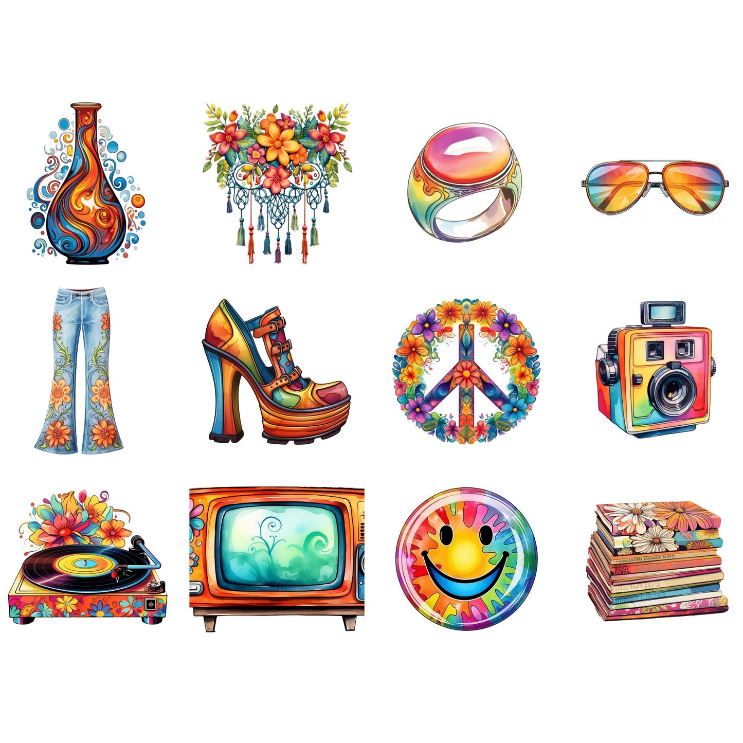 I love the 70s Clipart