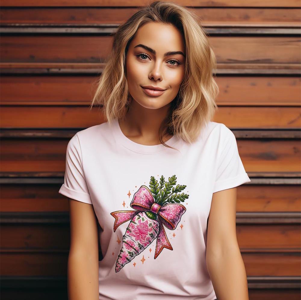 Coqueta floral de zanahoria de Pascua PNG