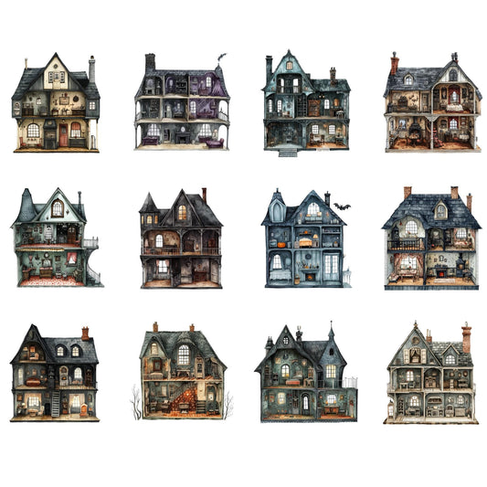 Haunted Dolls House Clipart