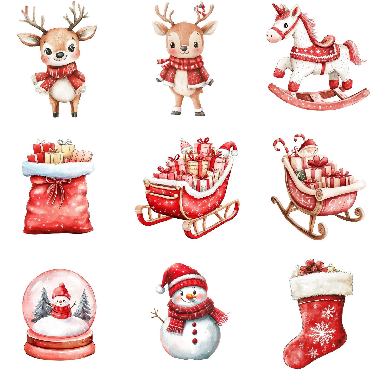 Cute Christmas Character Clipart