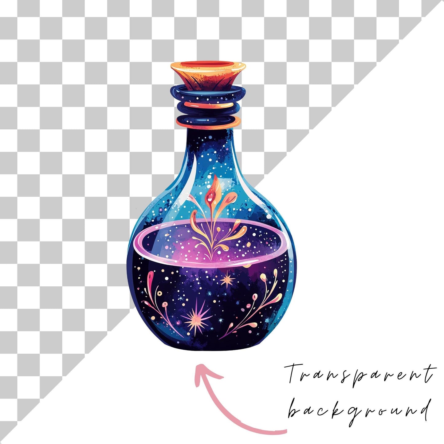 Magic Potions Clipart