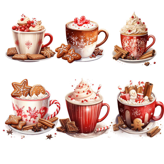 Christmas Hot Chocolate Clipart