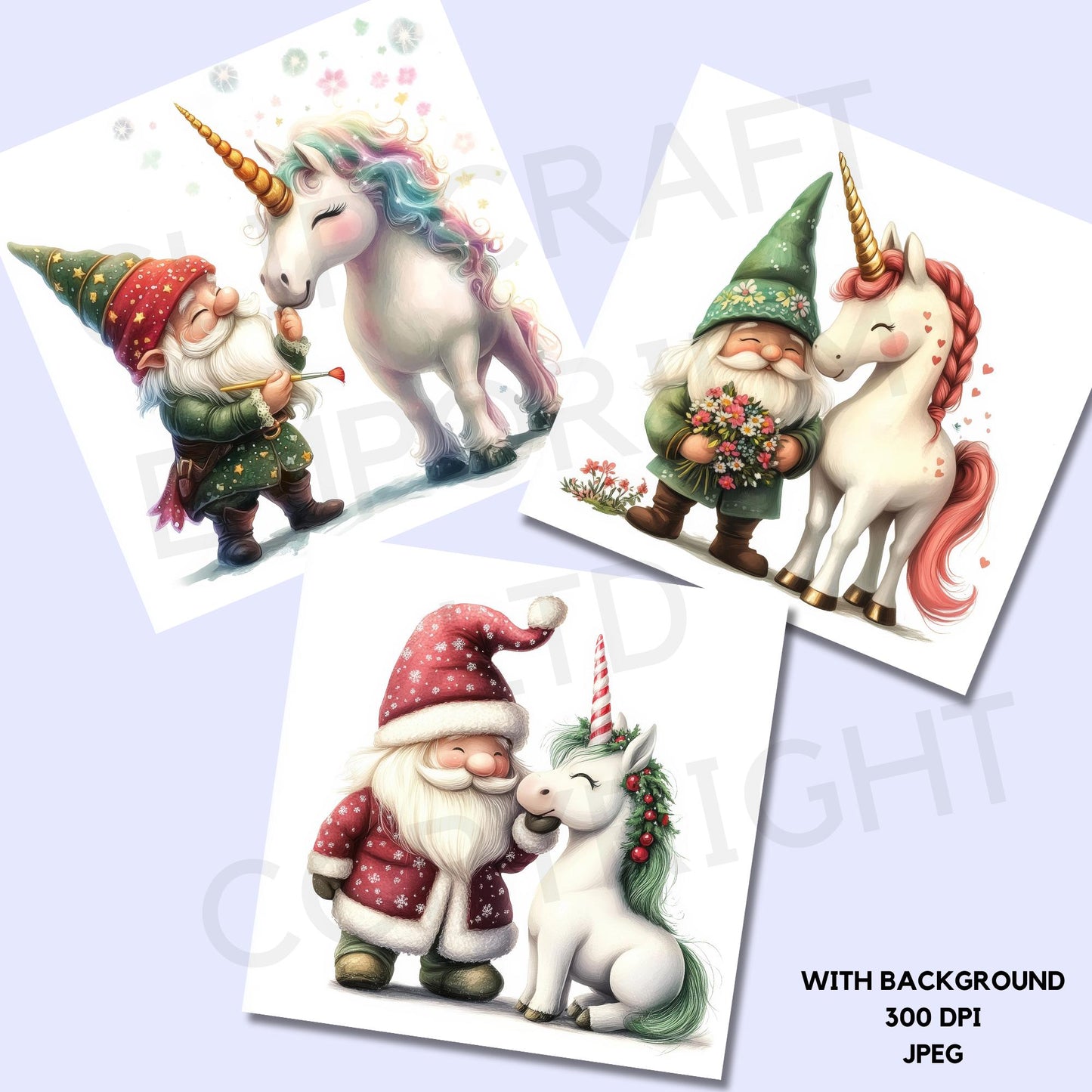 a couple of pictures of a unicorn and a unicorn