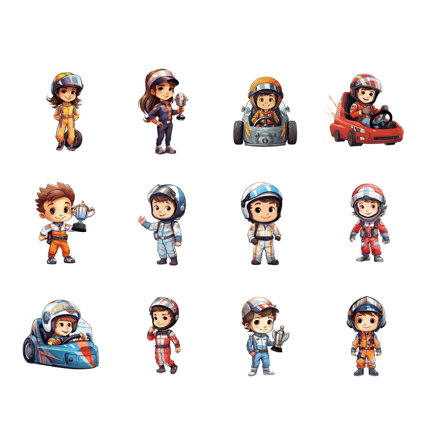 Race Car Driver Clipart | Sports Car