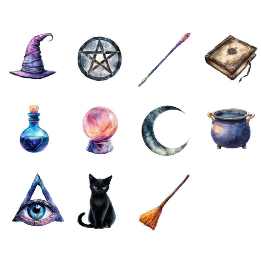 Witchy Symbols Clipart
