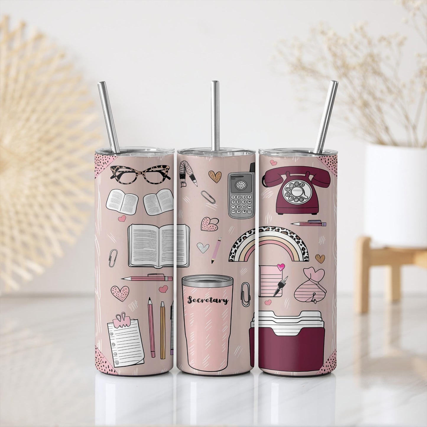 a couple of cups that are next to each other