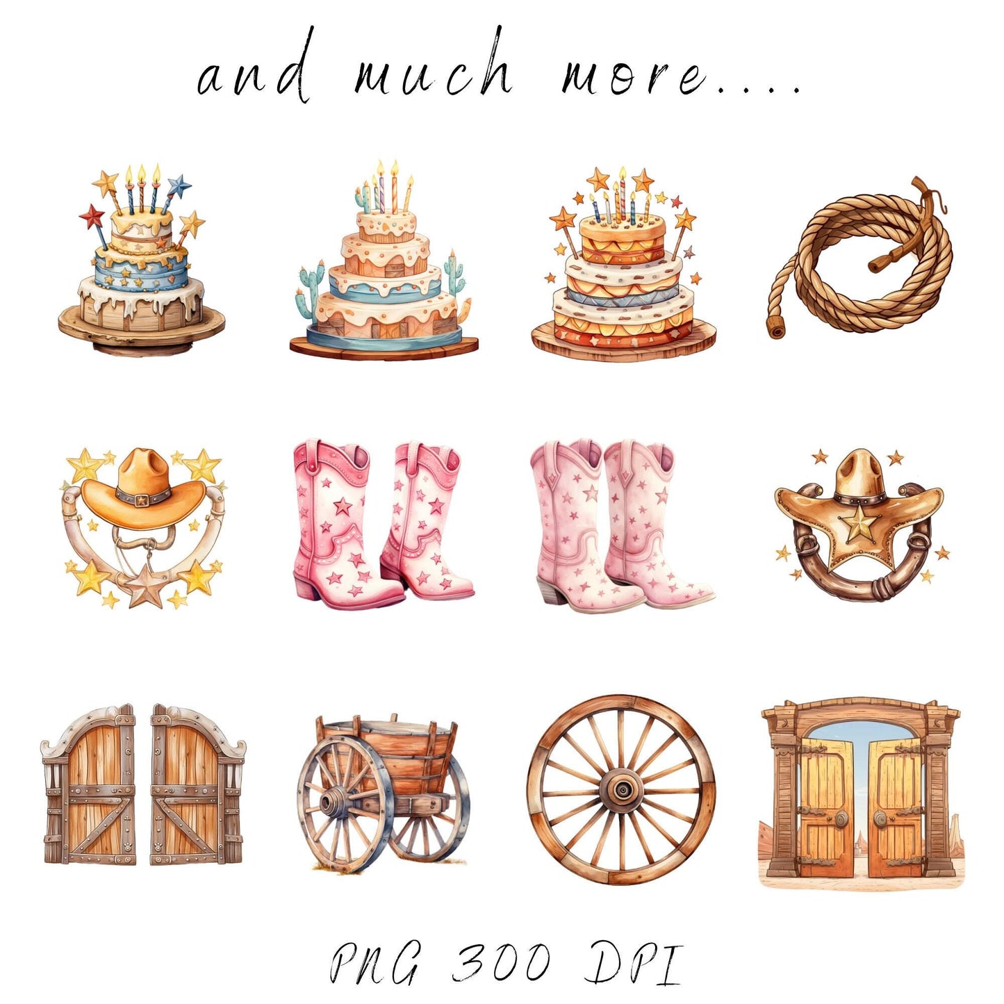 Cute Baby Cowgirl Clipart