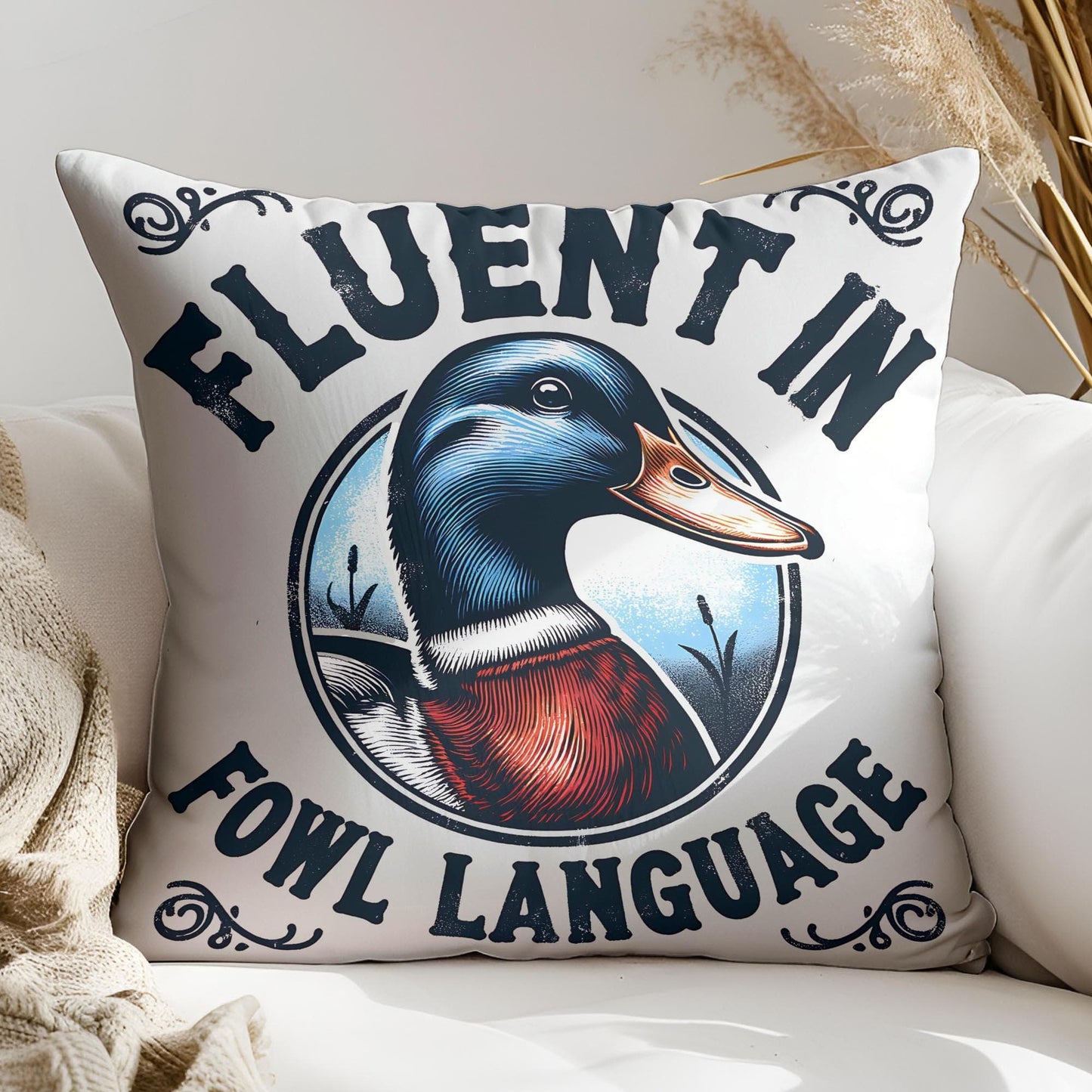 Fluent in Fowl Language Duck Png