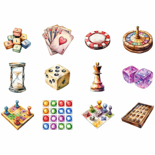 Game Night Clipart