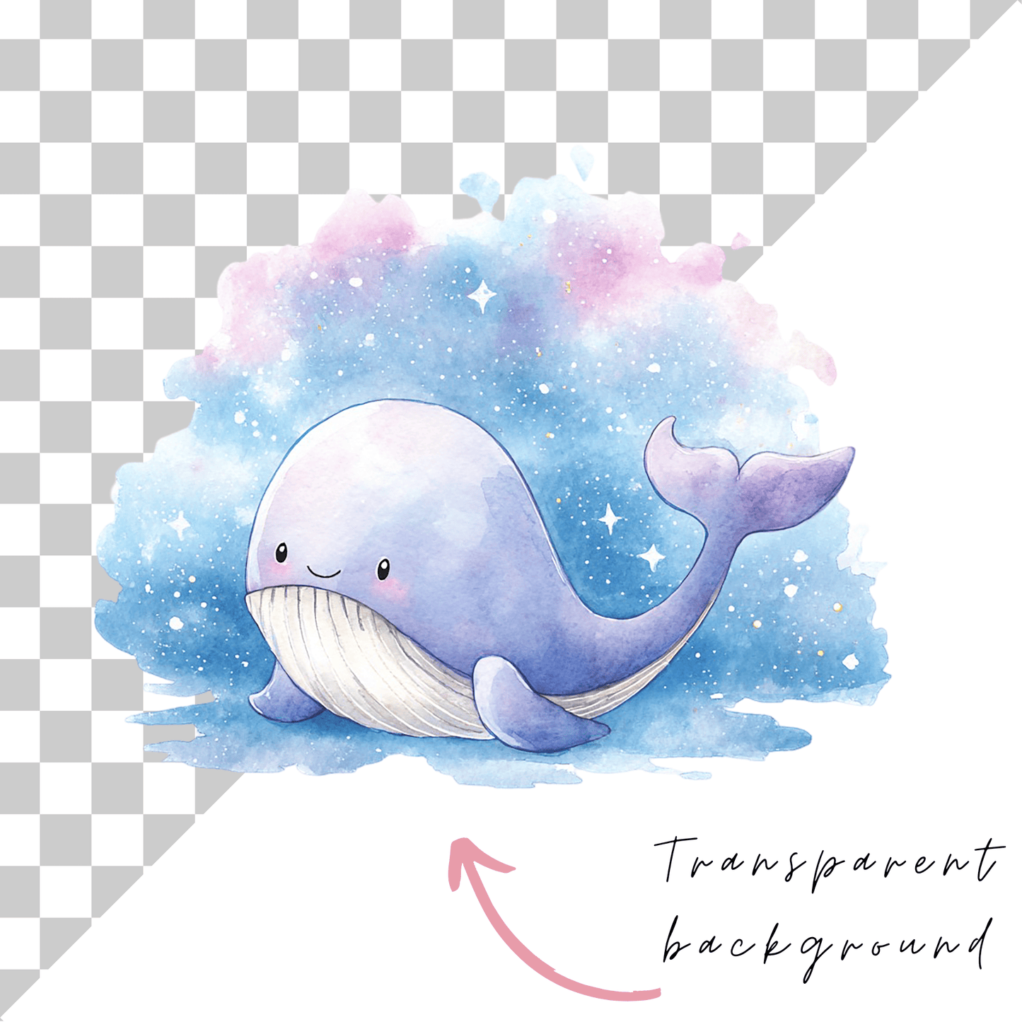 Jonah and the Whale Clipart – Bible Story PNG, Christian Kids Clipart, Sunday School Graphics, Commercial Use