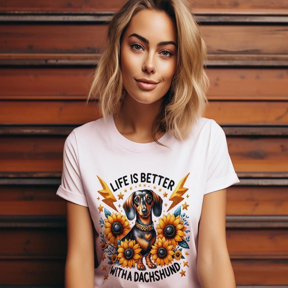 Life Is Better With A Dachshund PNG