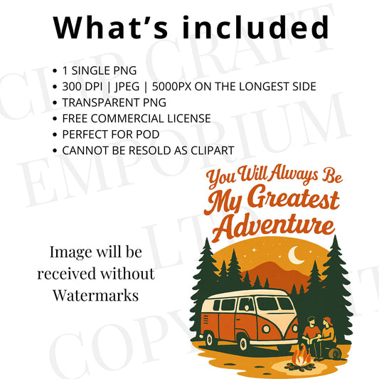 Retro camper you will always be my greatest adventure