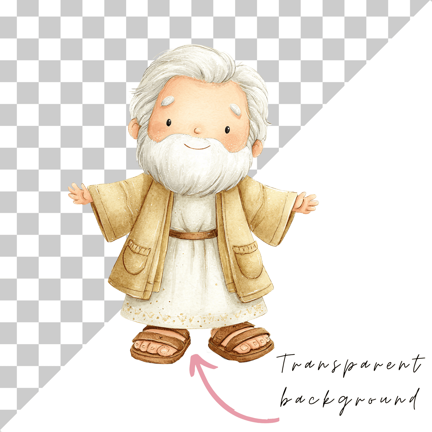 The New Testament Clipart Bundle – Christian Bible PNG Graphics for Printables (Commercial Use)