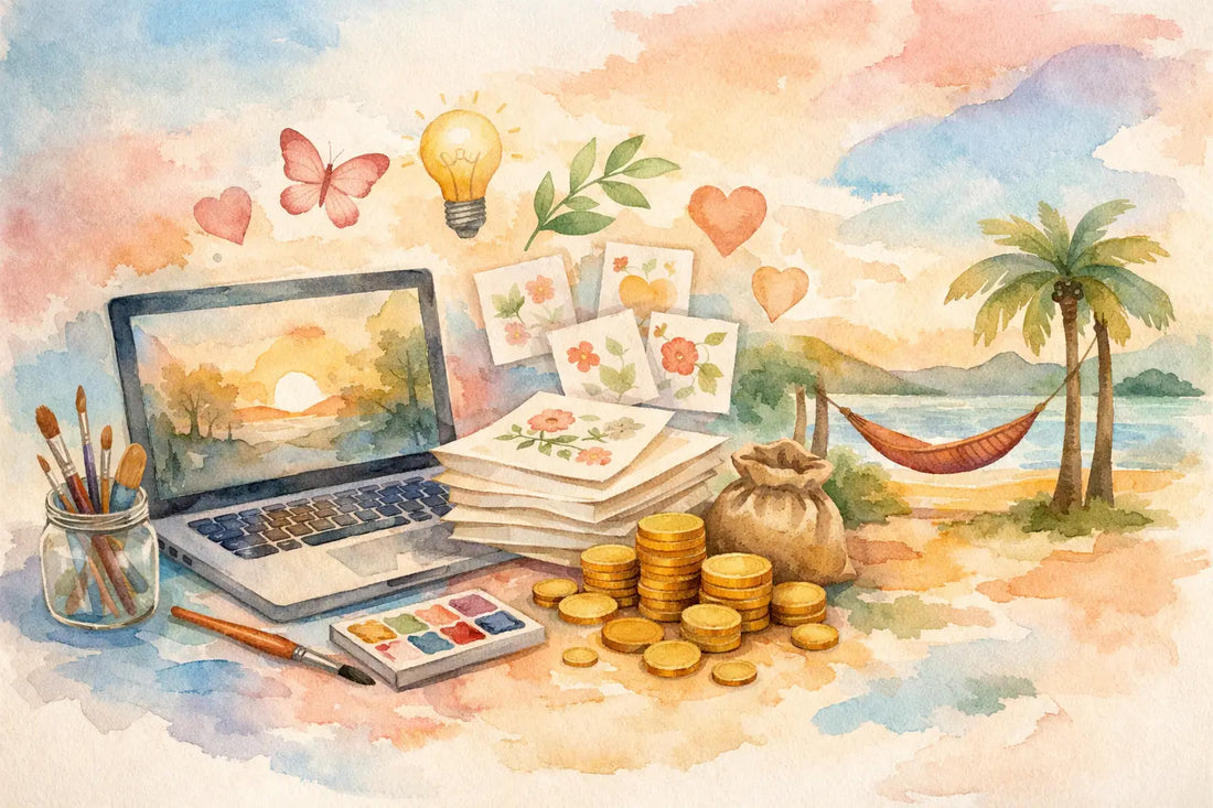 Clipart Passive Income for Printable Sellers