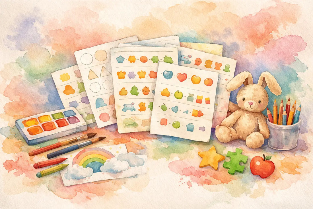 How to Sell Preschool Worksheet Bundles