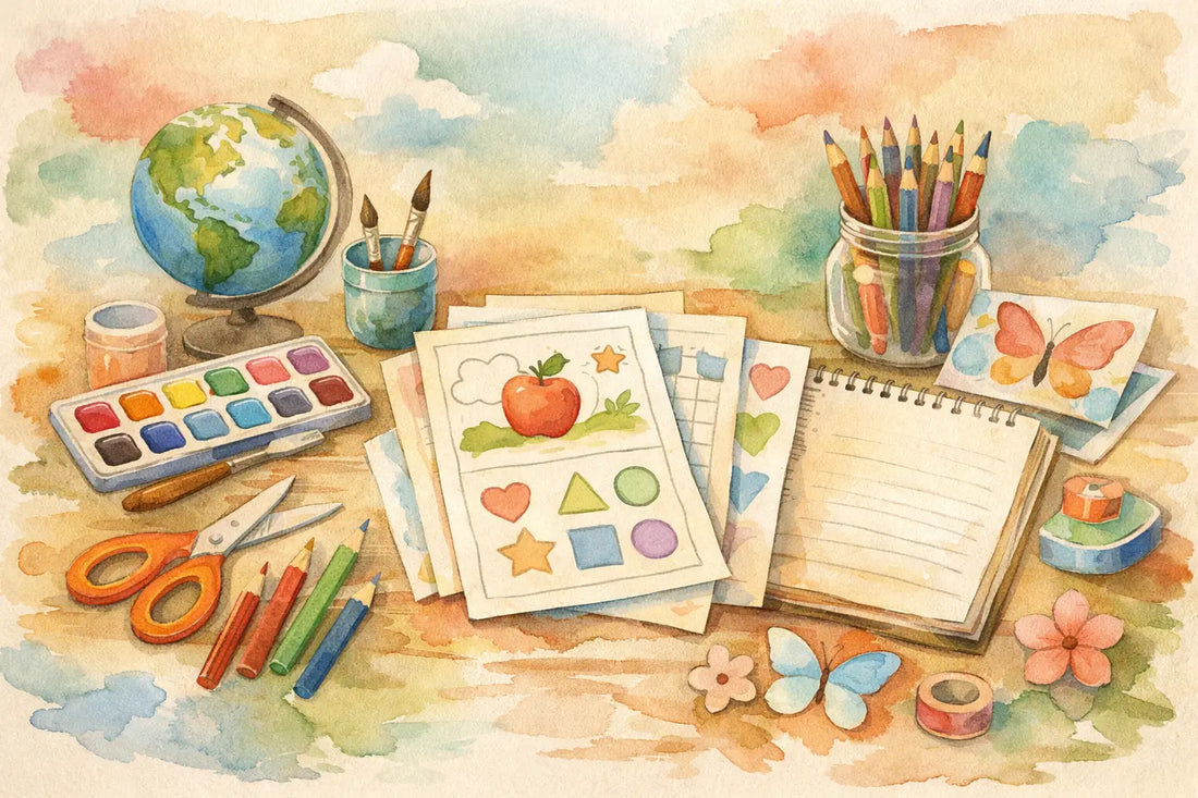 How to Create Homeschool Printable Packs